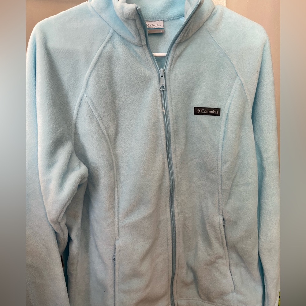 Columbia Sky Blue Fleece Jacket